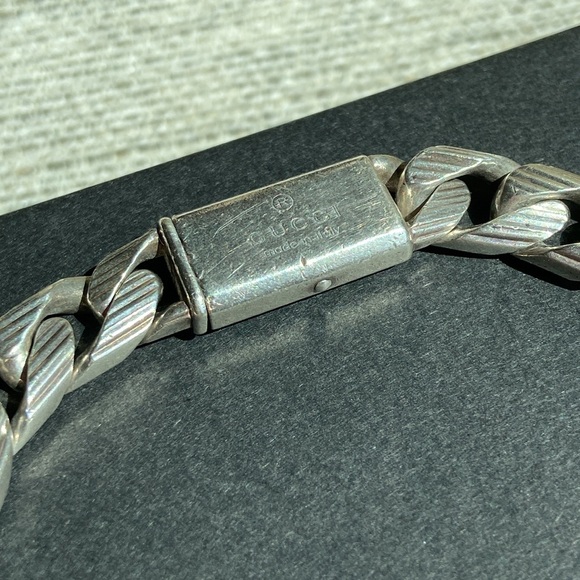Gucci Thick Chunky Chain Bracelet - Picture 3 of 8